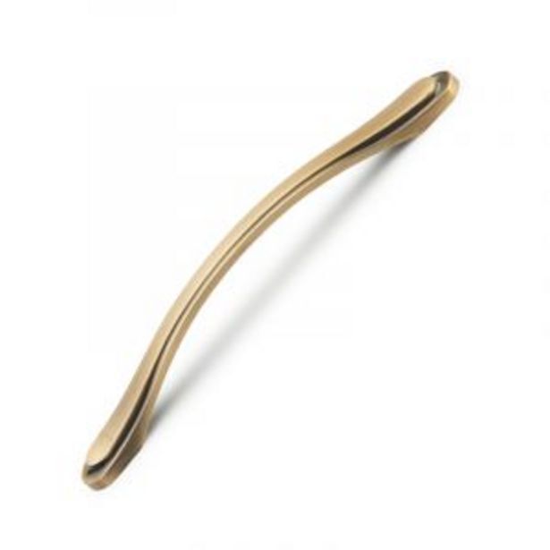 Cornice handle, antique brass, 160mm offer at Gelmar