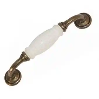Gelmar Crete handle, antique brass, 128mm offer