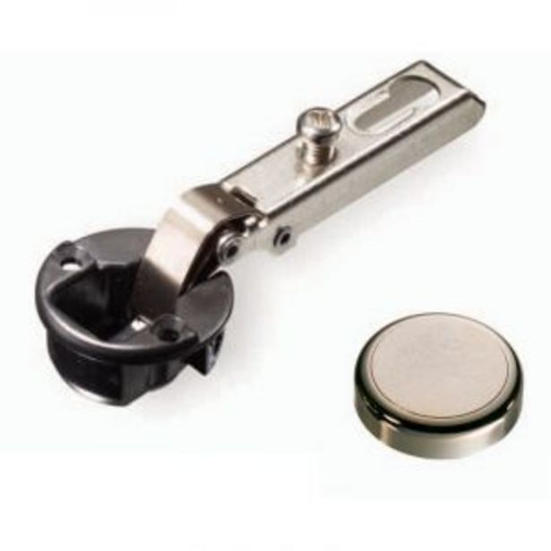Mini hinge 95 cranking 0mm (for glass doors) offer at Gelmar