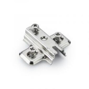 Titus slide on mounting plate, euro-screws, 3mm