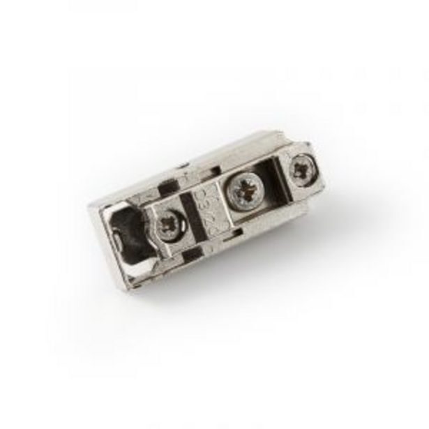 Titus ttype horizontal mounting plate, 3mm, cam adjustable, with