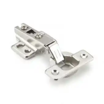 Gelmar hinge, full overlay, 0mm, 4 hole plate