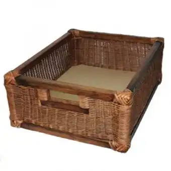 Cane basket, mahogany, 400 unit