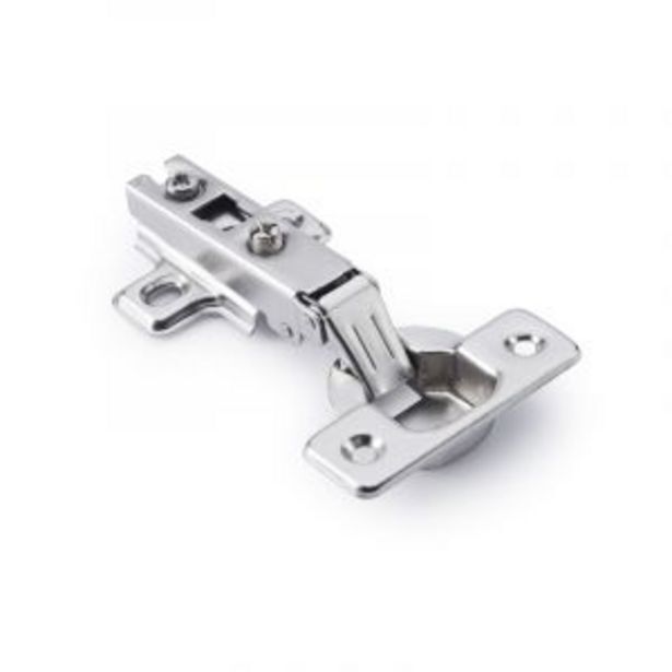 Gelmar hinge, full overlay, 0mm with 2 hole plate offer at Gelmar