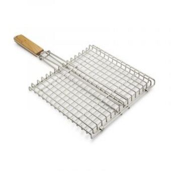 Gelmar Bbq grid, stainless steel with wooden handle offer