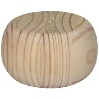 Bunfoot, h45mm x 85mm, raw pine