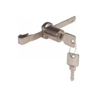 Gelmar Sliding glass door lock, key different, chrome plated offer