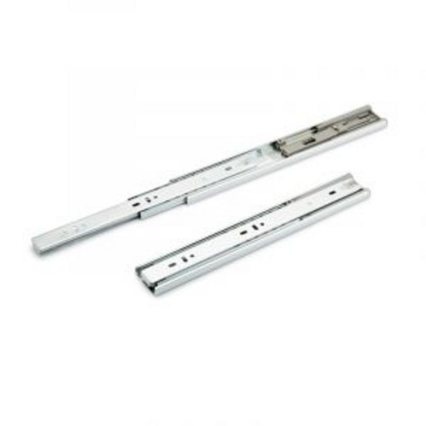 45mm soft close ball bearing runner, 300mm, h45, 35kg capacity, 2