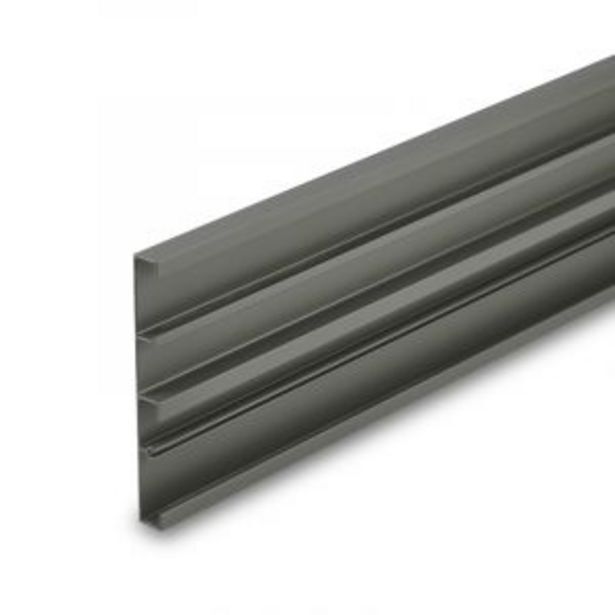 Starbox slim drawer front panel, 2 meters, grey offer at Gelmar