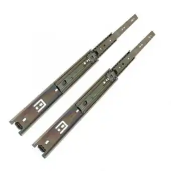 45mm full extension ball bearing runner, 600mm, h45, 35kg capacity, 2 pieces