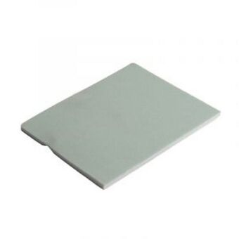 Foam coated pad, microfine, light green