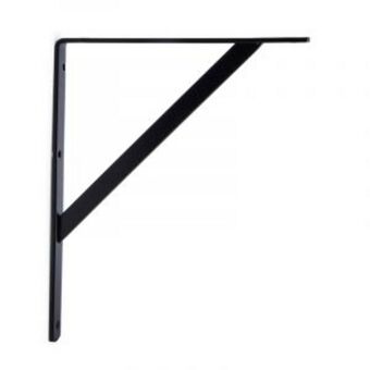 Gelmar Shelf bracket, heavy duty, black, 300mm x 250mm offer
