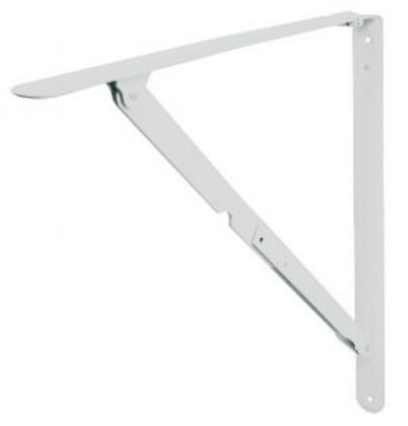 Shelf bracket, foldable, 425mm x 400mm offer at Gelmar