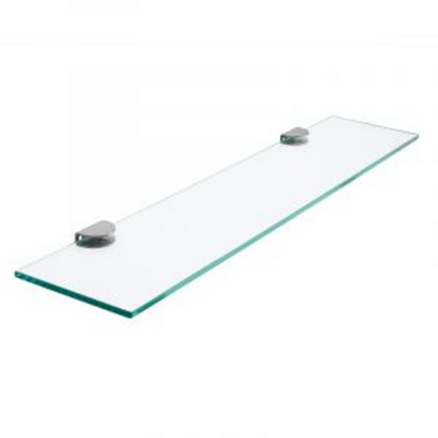 Glass Shelf Set 600mm X 120mm X 6mm Offer At Gelmar