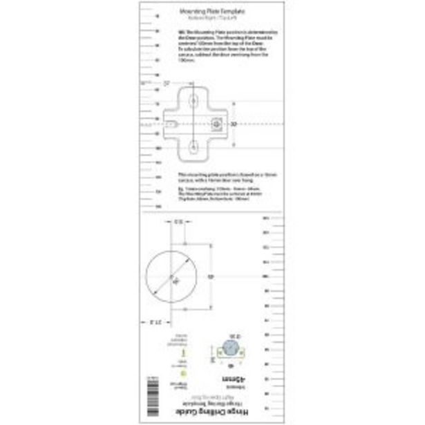 Hinge drilling guide offer at Gelmar