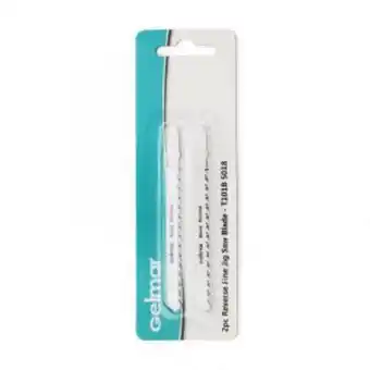 Gelmar jigsaw blades, fine, reversed, t101br, 2 pieces