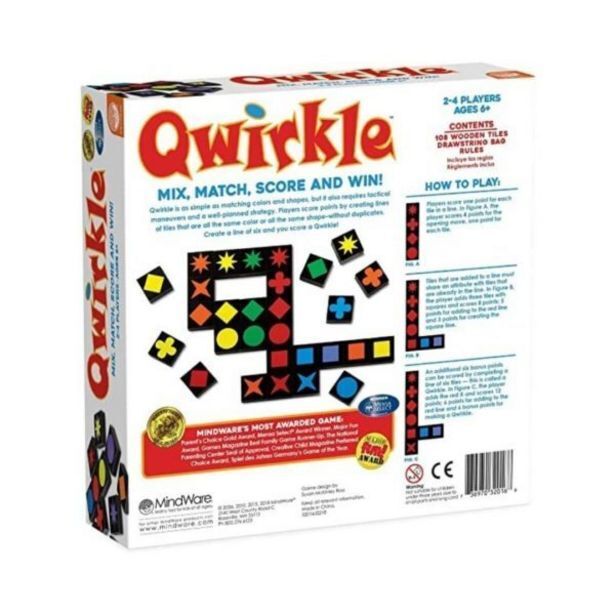 Qwirkle family tile game offer at Toy Kingdom