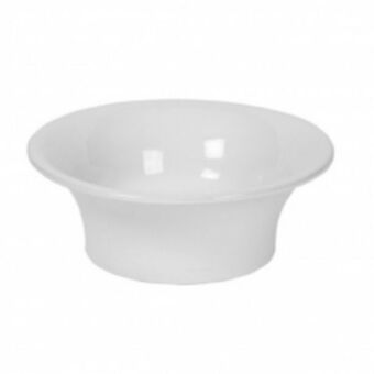 Polo round c/top basin 390*145mm nth - white (pol0108a)