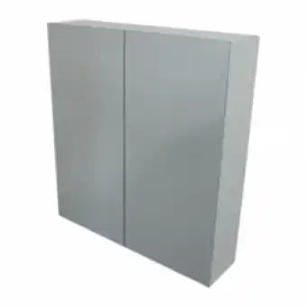 Bathroom Bizarre Pascal 600 dbl mirror wall unit with glass shelf - hgw offer