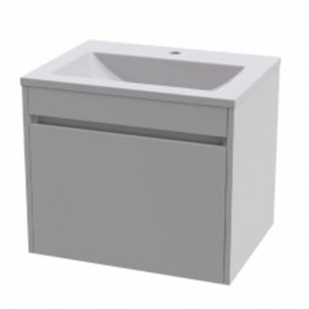 Bathroom Bizarre Hugo 600 wall hung unit - pure white + hugo 600 basin offer