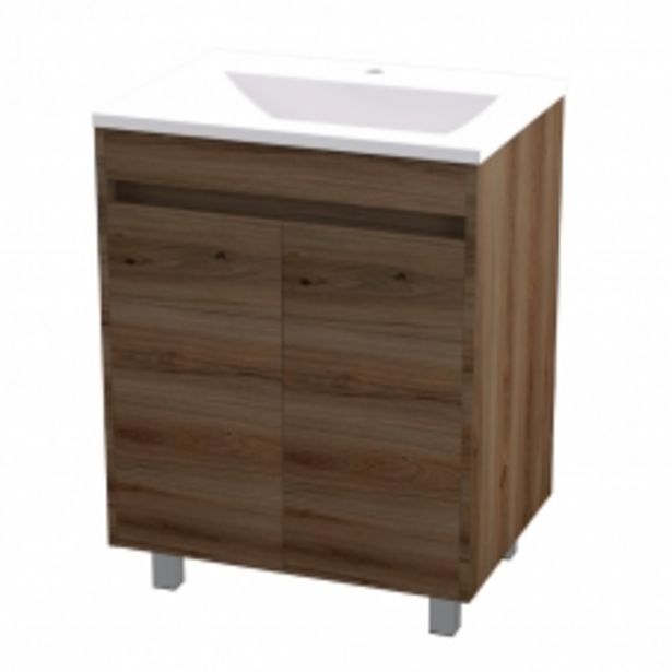 Hugo 600 floor unit (2 door) sahara + hugo 600 basin offer at Bathroom Bizarre