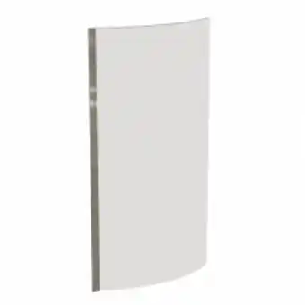 Tkbssc tokyo curved bath screen silver/clear 1400*709*6mm