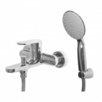 Bathroom Bizarre Bay bath mixer wall type incl hand show - chrome(ba00030) offer