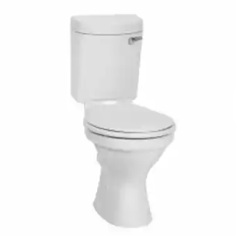 Toilet close couple mila front flush white betta