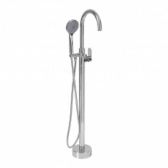 Bathroom Bizarre Bay free standing bath mixer incl h/show - chrome(ba00035) offer