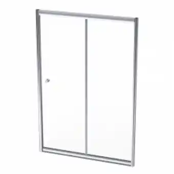 Bathroom Bizarre Bis12sc 1200*1860mm bi-slider silver/clear (1100-1200) offer