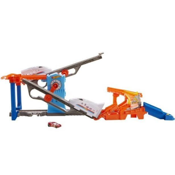 Hot wheels stunt train express offer at Toy Kingdom