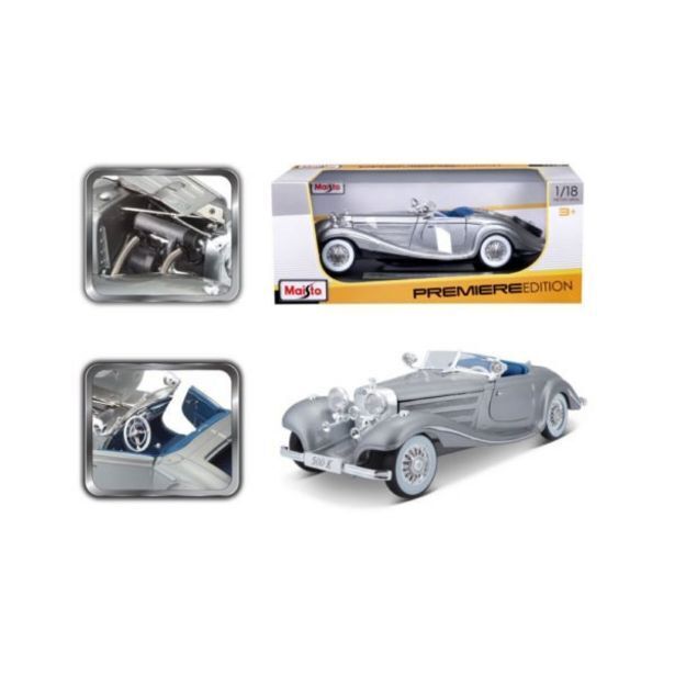 Toy Kingdom Mercedes 500k roadster 1936red offer