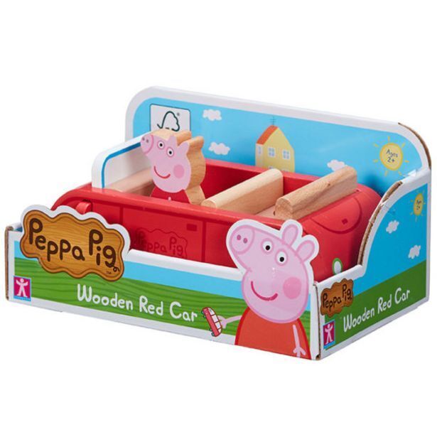 Toy Kingdom Peppa pig wooden fam car w peppa offer