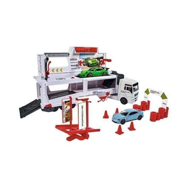 Toy Kingdom Man tgx truck porsche exp w 2 cars offer