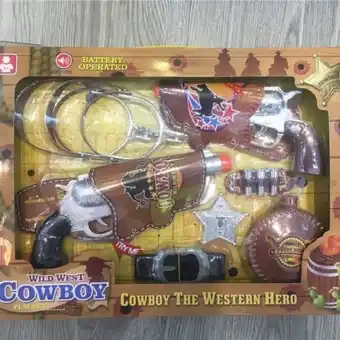 Cowboy gun dress up set