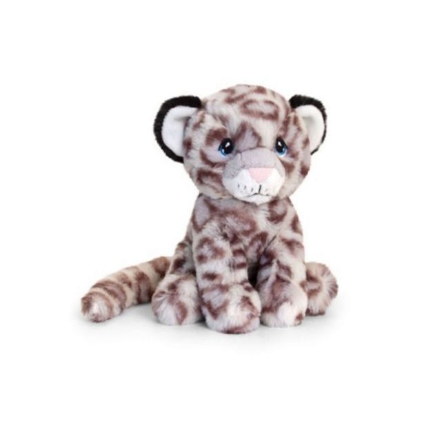 Toy Kingdom 18cm keeleco snow leopard offer