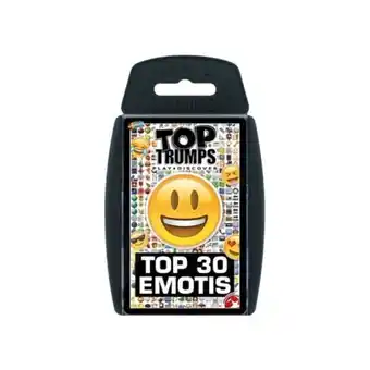 Toy Kingdom Top trumps top 30 emotis cards offer