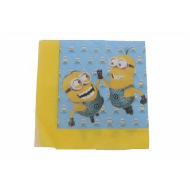 West Pack Lifestyle Minions serviettes 20pc offer