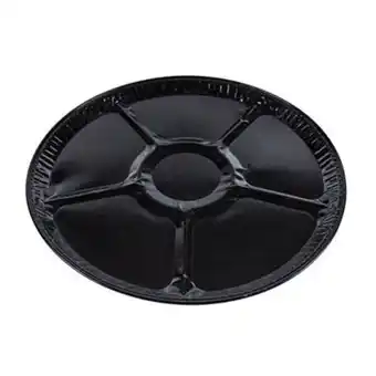 Bk18h round platter black division