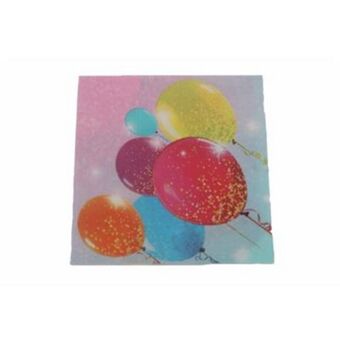 West Pack Lifestyle Balloons serviettes 20pc offer