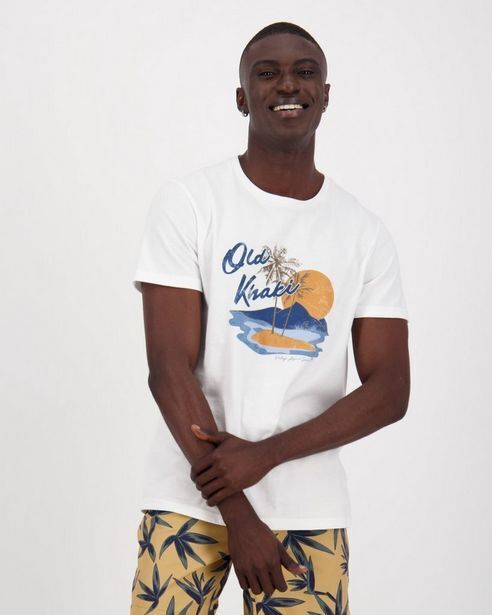 Cape Union Mart Old khaki men's harry t-shirt offer