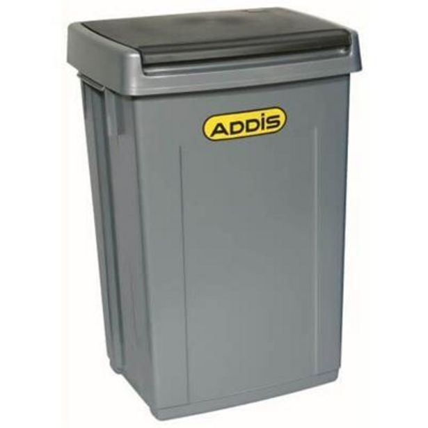 West Pack Lifestyle Bigga bin 60lt silver offer