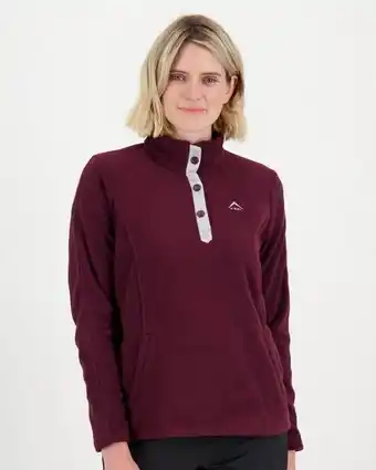 K-way retro quarter zip fleece (lds)