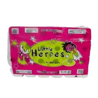 Little heroes virgin toilet paper lite 48s