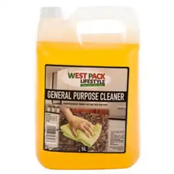 West Pack Lifestyle General purpose cleaner 5lt offer