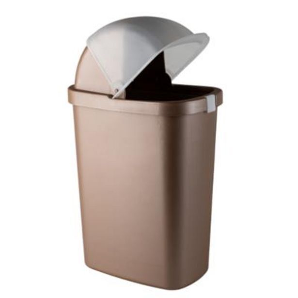 Dustbin 25lt brown offer at West Pack Lifestyle