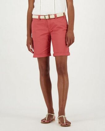 Cape Union Mart Old khaki women’s callia belted shorts offer