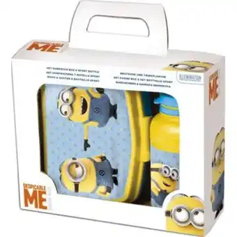Minions sandwich box & bottle 2pc