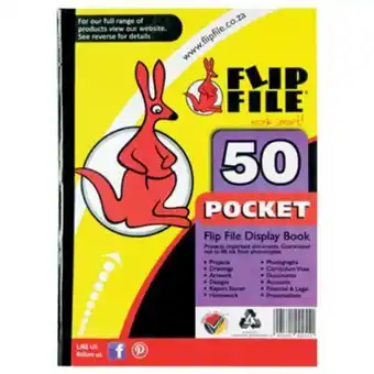 Flip file a4 50 pocket