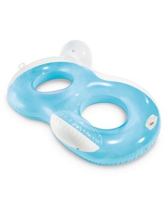 Cape Union Mart Intex inflatable double pillow-back lilo offer
